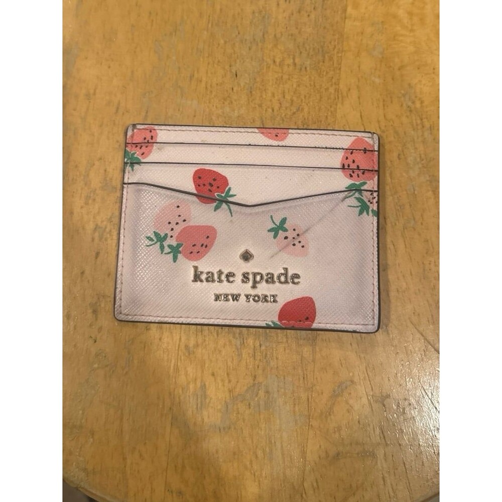 Kate Spade Strawberry Card Holder